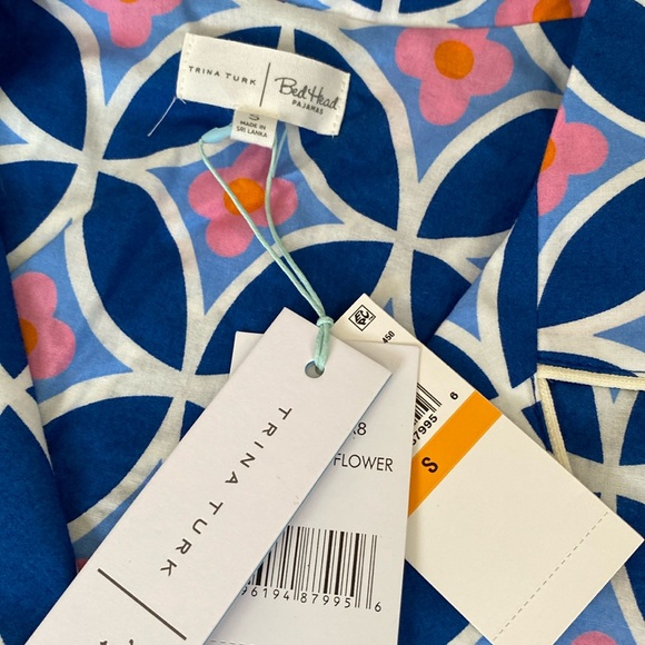 ❤️ Bed Head Classic Shorty PJ Pajama Two-Piece Set Size Small NWT